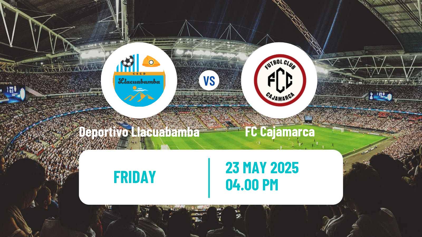 Soccer Peruvian Liga 2 Deportivo Llacuabamba - Cajamarca