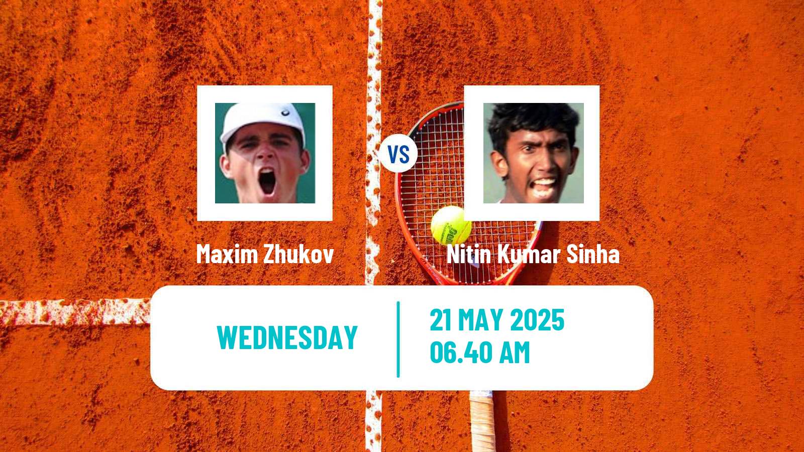 Tennis ITF M15 Tashkent Men Maxim Zhukov - Nitin Kumar Sinha