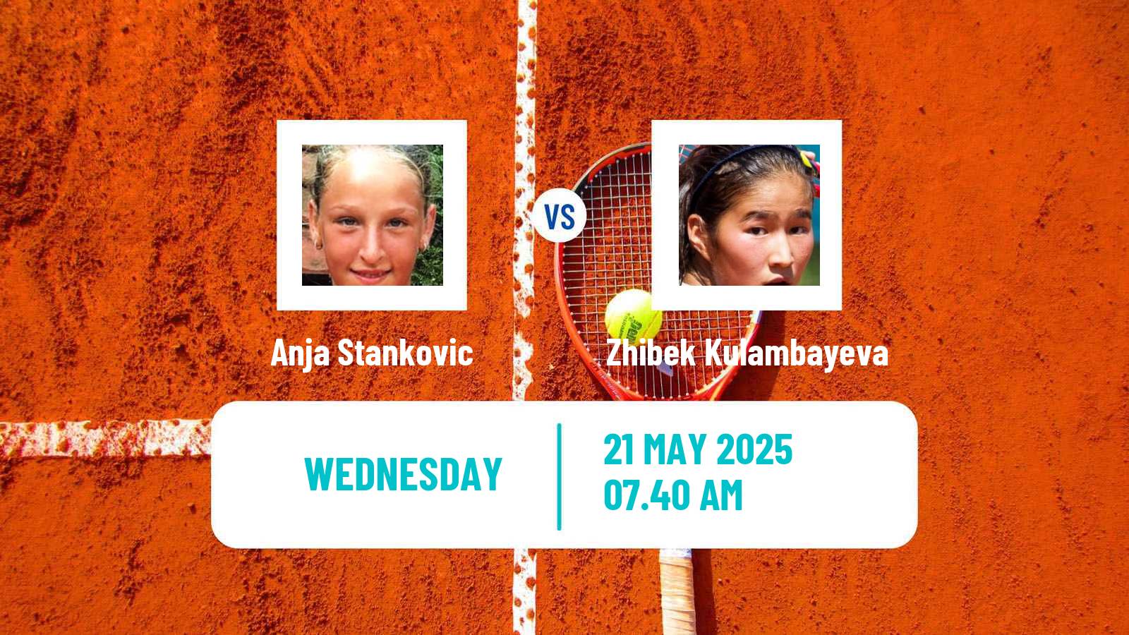 Tennis ITF W75 Kursumlijska Banja Women Anja Stankovic - Zhibek Kulambayeva