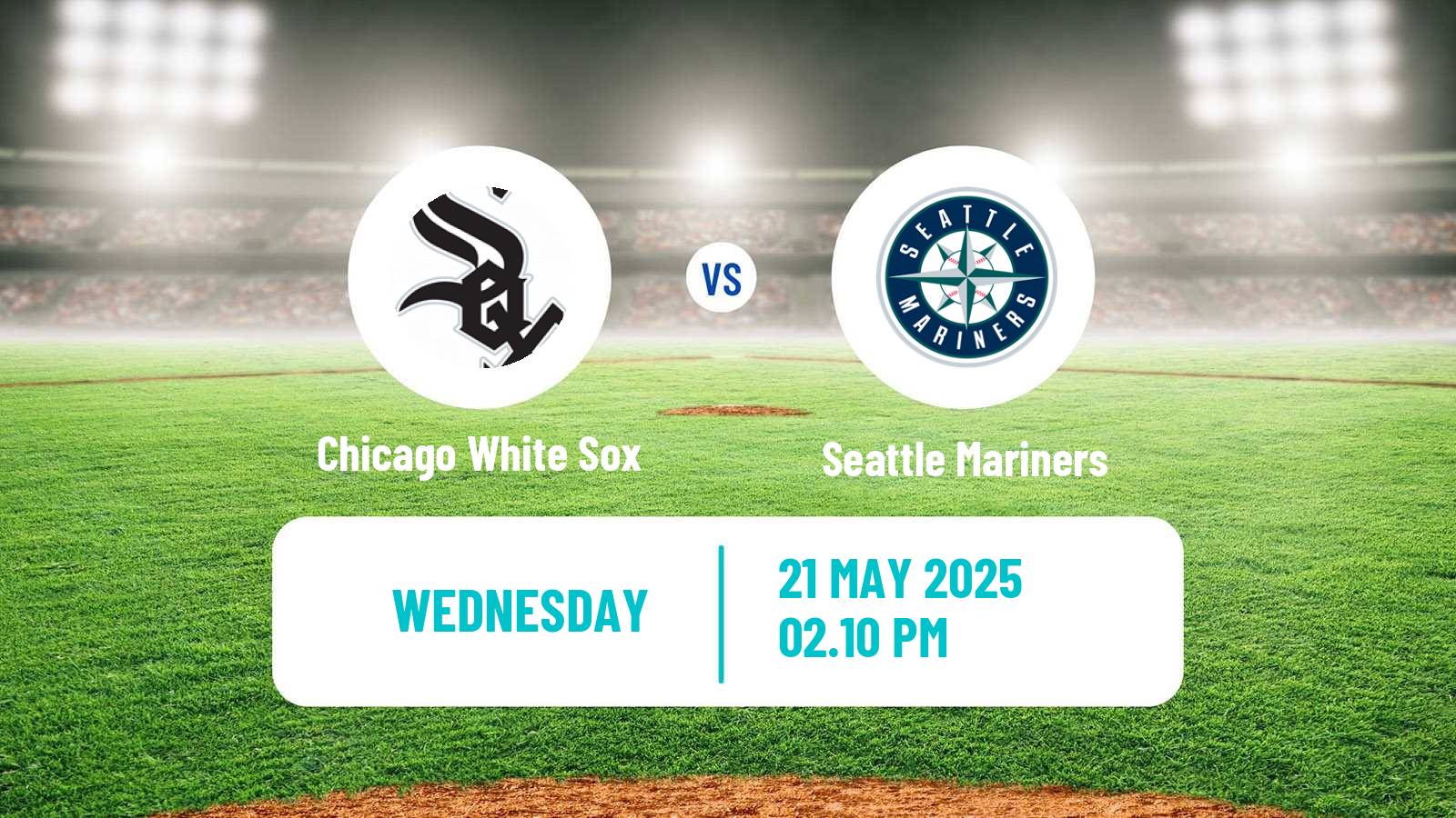 Baseball MLB Chicago White Sox - Seattle Mariners