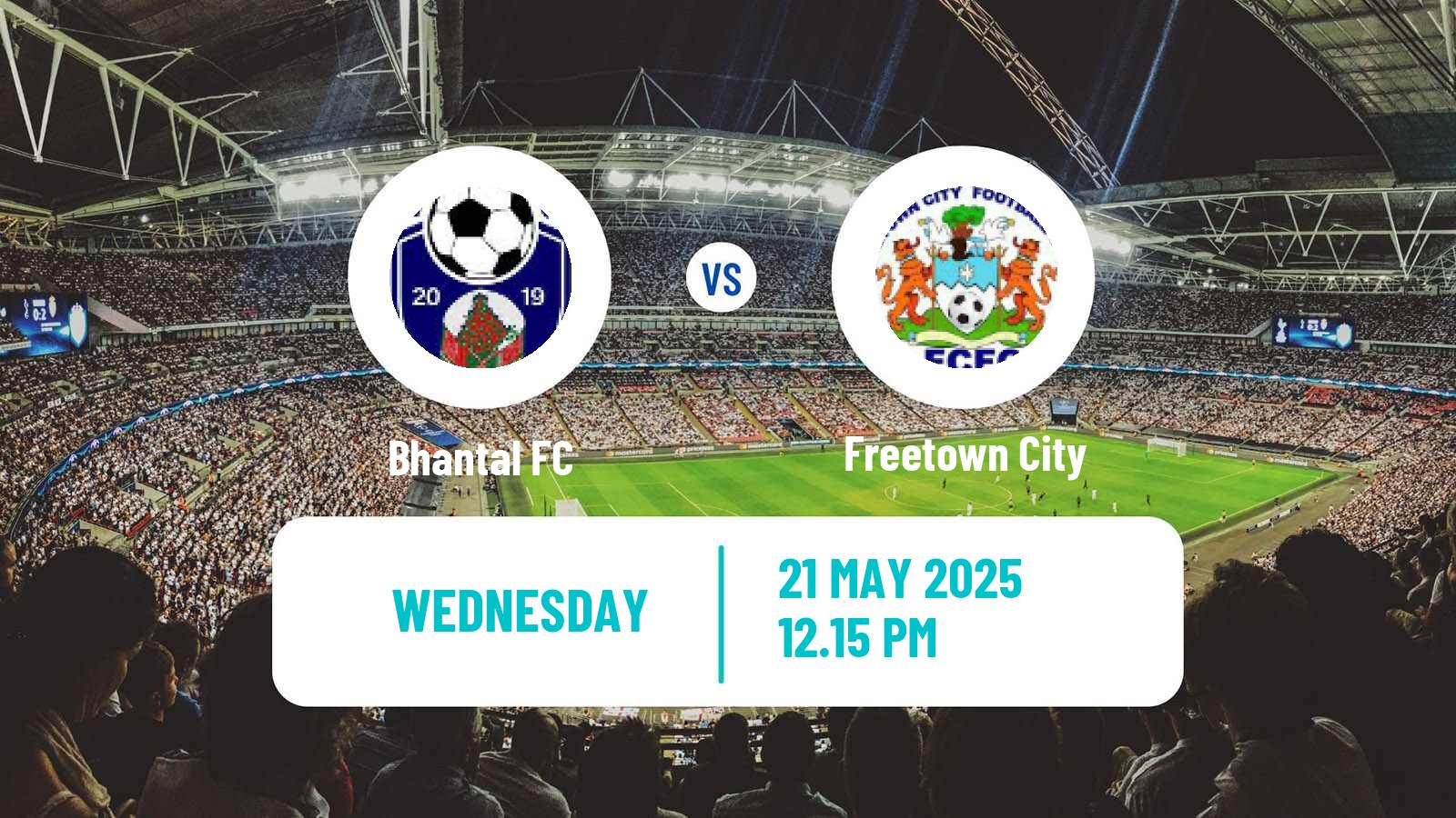 Soccer Sierra Leone Premier League Bhantal - Freetown City