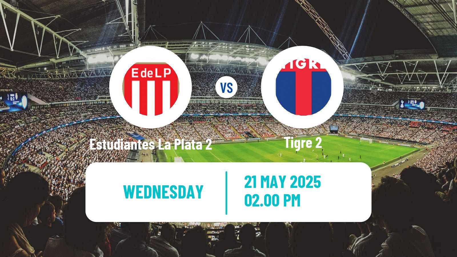 Soccer Argentinian Reserve League Estudiantes La Plata 2 - Tigre 2