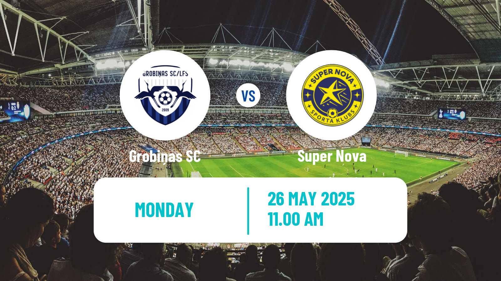 Soccer Latvian Virsliga Grobiņa - Super Nova