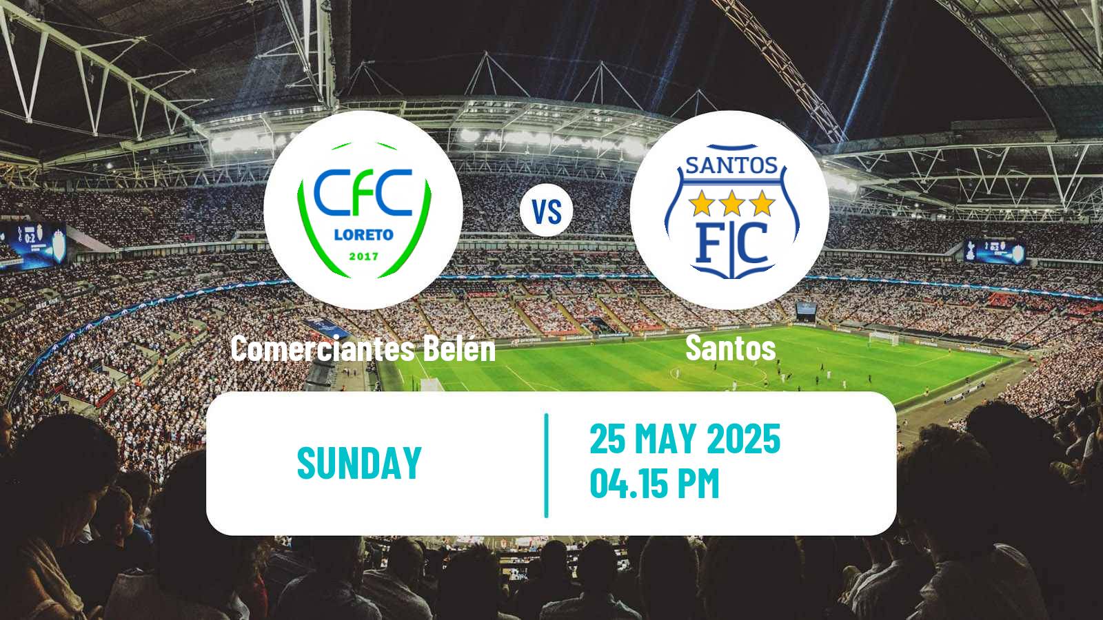 Soccer Peruvian Liga 2 Comerciantes Belén - Santos