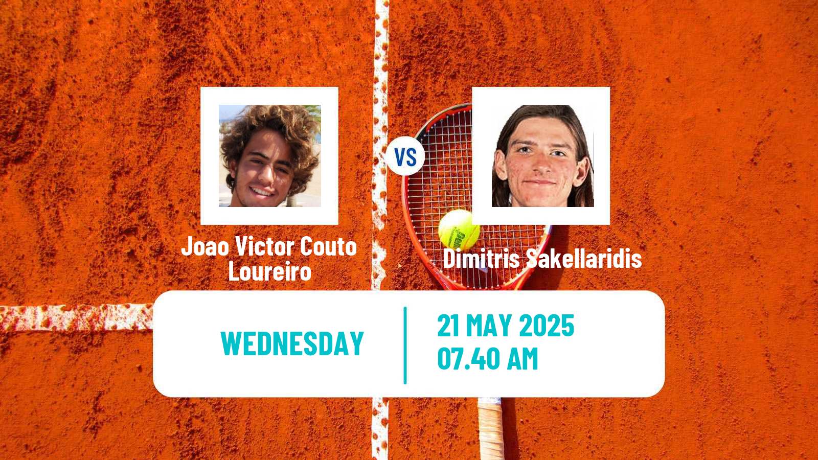 Tennis ITF M15 Heraklion 6 Men Joao Victor Couto Loureiro - Dimitris Sakellaridis