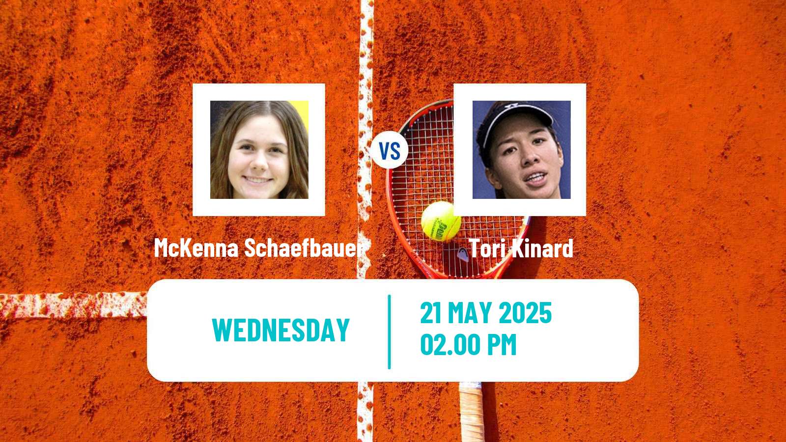 Tennis ITF W50 Pelham Women McKenna Schaefbauer - Tori Kinard