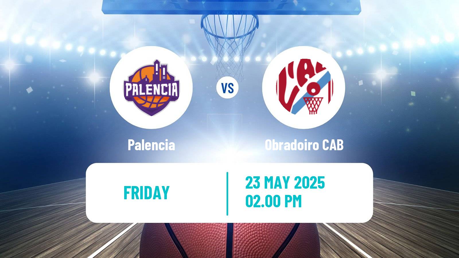 Basketball Spanish LEB Oro Palencia - Obradoiro CAB