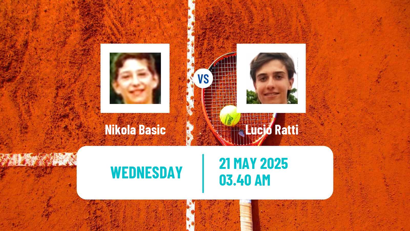 Tennis ITF M15 Brcko Men Nikola Basic - Lucio Ratti