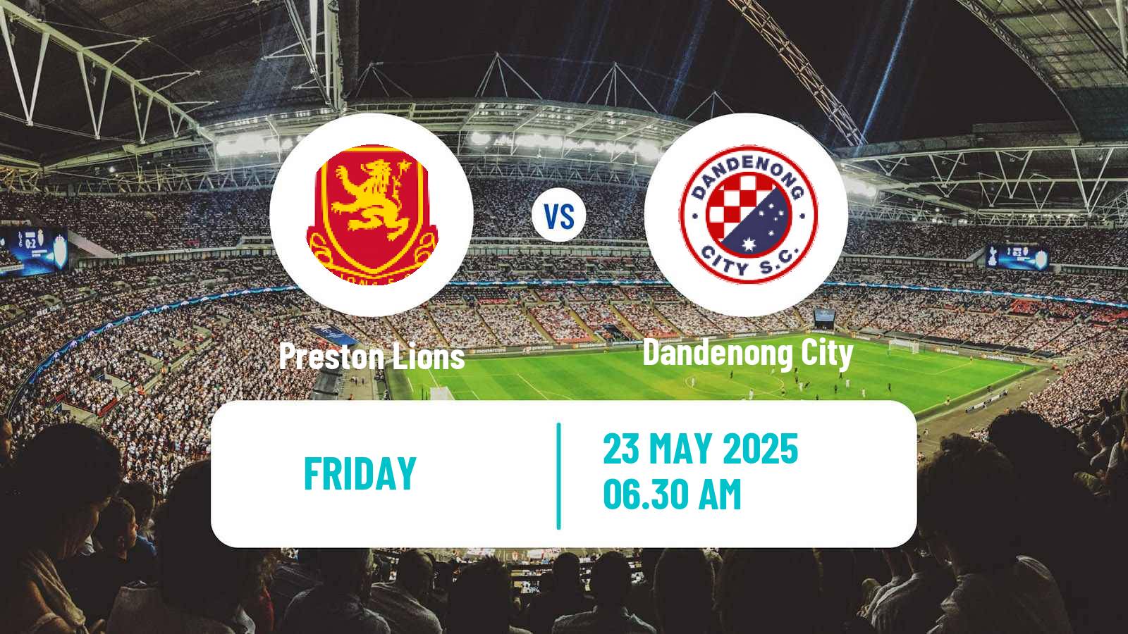 Soccer Australian NPL Victoria Preston Lions - Dandenong City