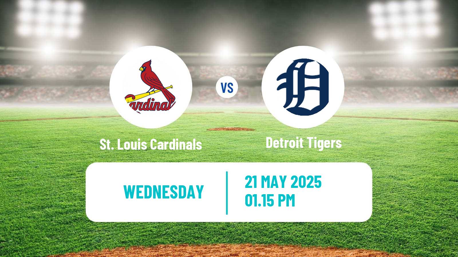 Baseball MLB St. Louis Cardinals - Detroit Tigers