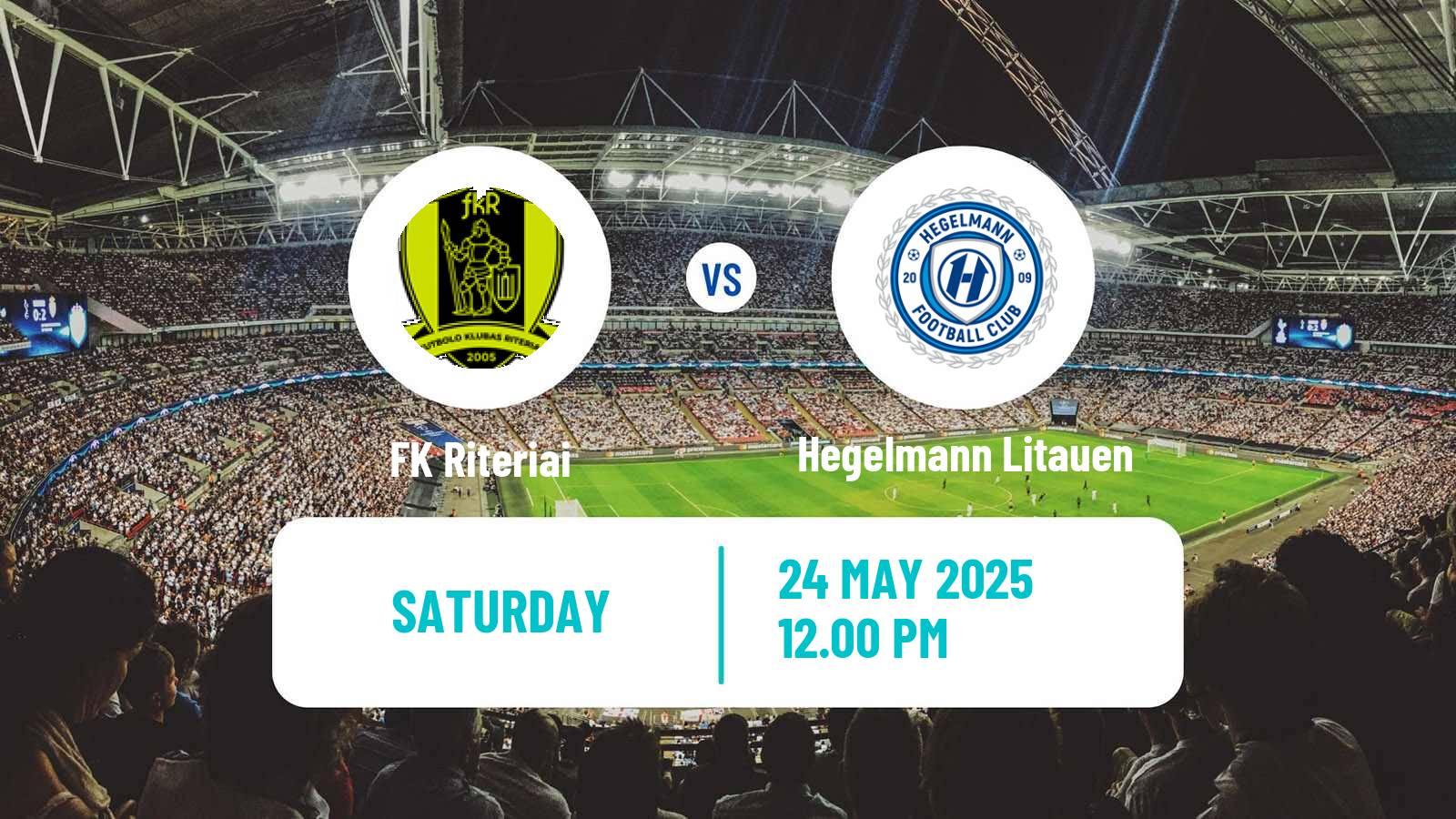 Soccer Lithuanian A Lyga Riteriai - Hegelmann Litauen