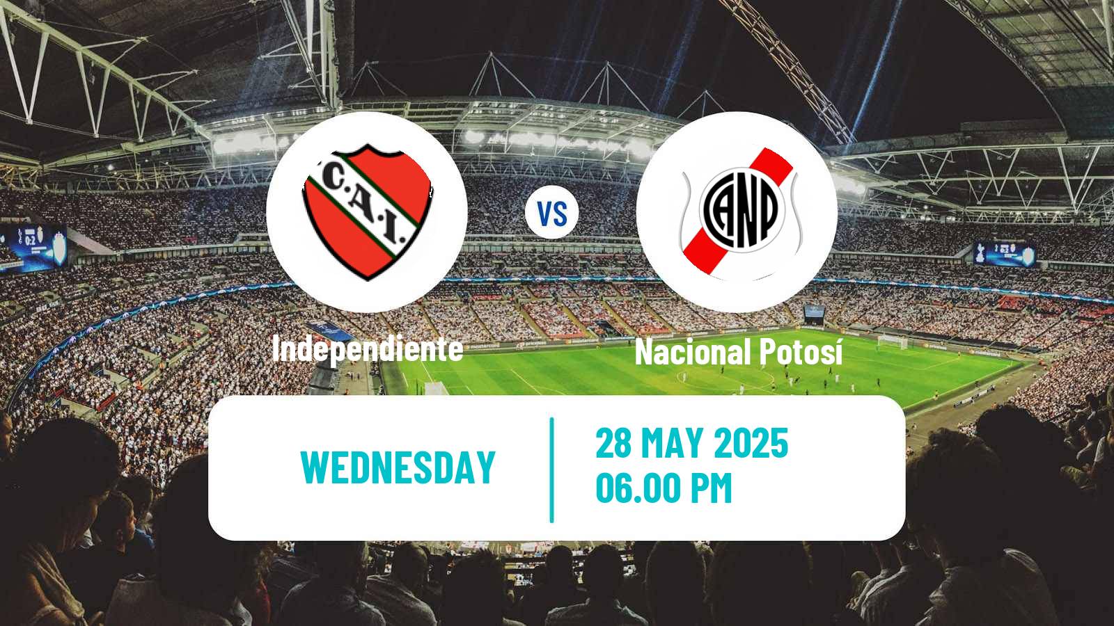 Soccer Copa Sudamericana Independiente - Nacional Potosí