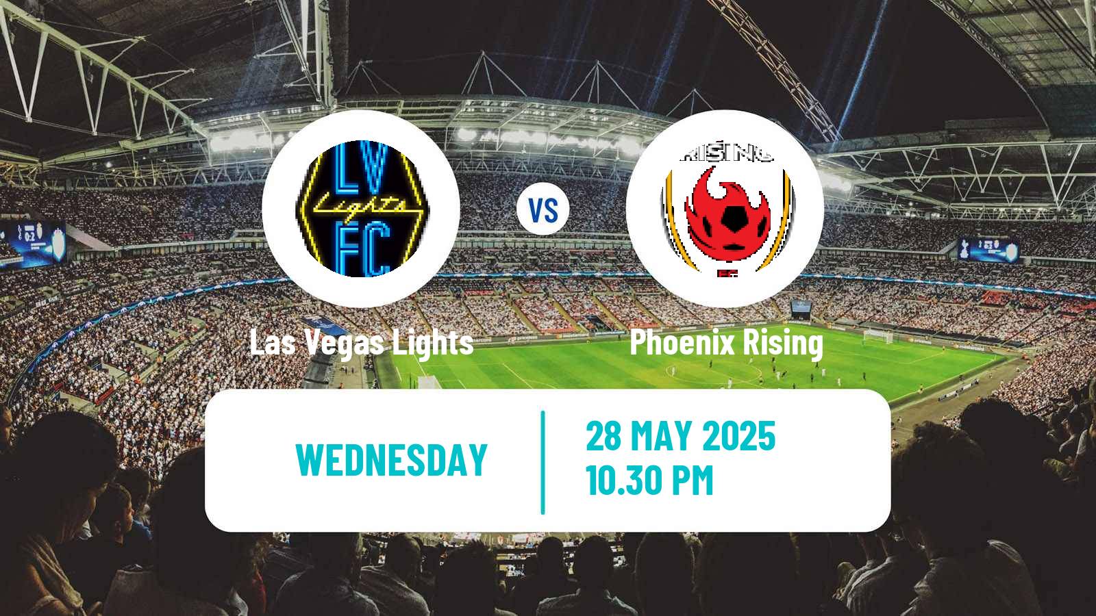 Soccer USL Championship Las Vegas Lights - Phoenix Rising