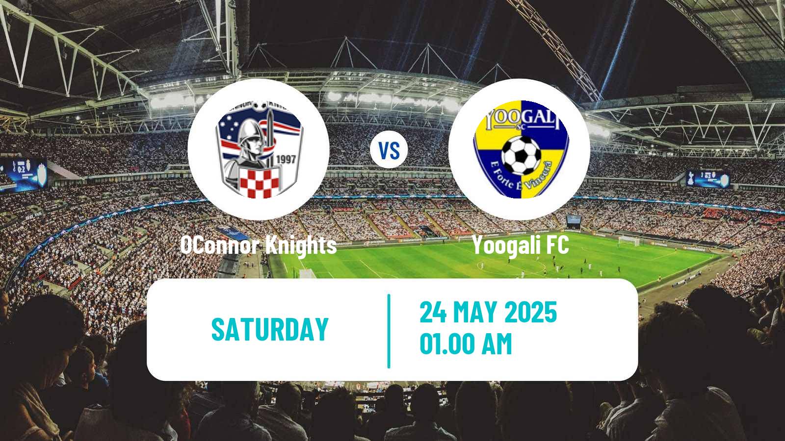 Soccer Australian NPL ACT OConnor Knights - Yoogali