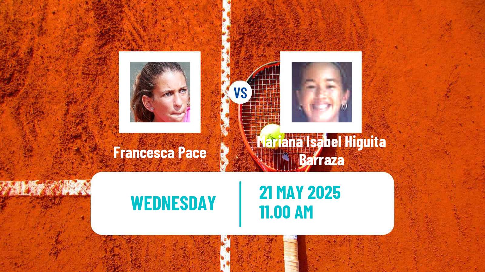 Tennis ITF W35 Santo Domingo Women Francesca Pace - Mariana Isabel Higuita Barraza