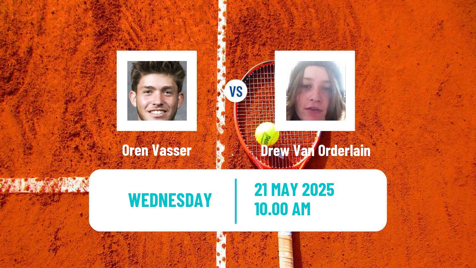 Tennis ITF M25 Orlando Fl Men Oren Vasser - Drew Van Orderlain