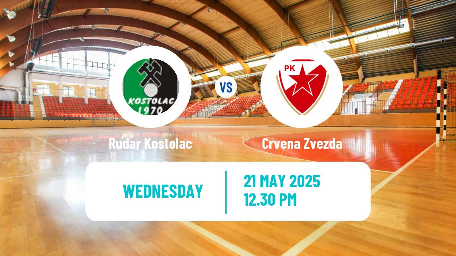 Handball Serbian Superliga Handball Rudar Kostolac - Crvena Zvezda