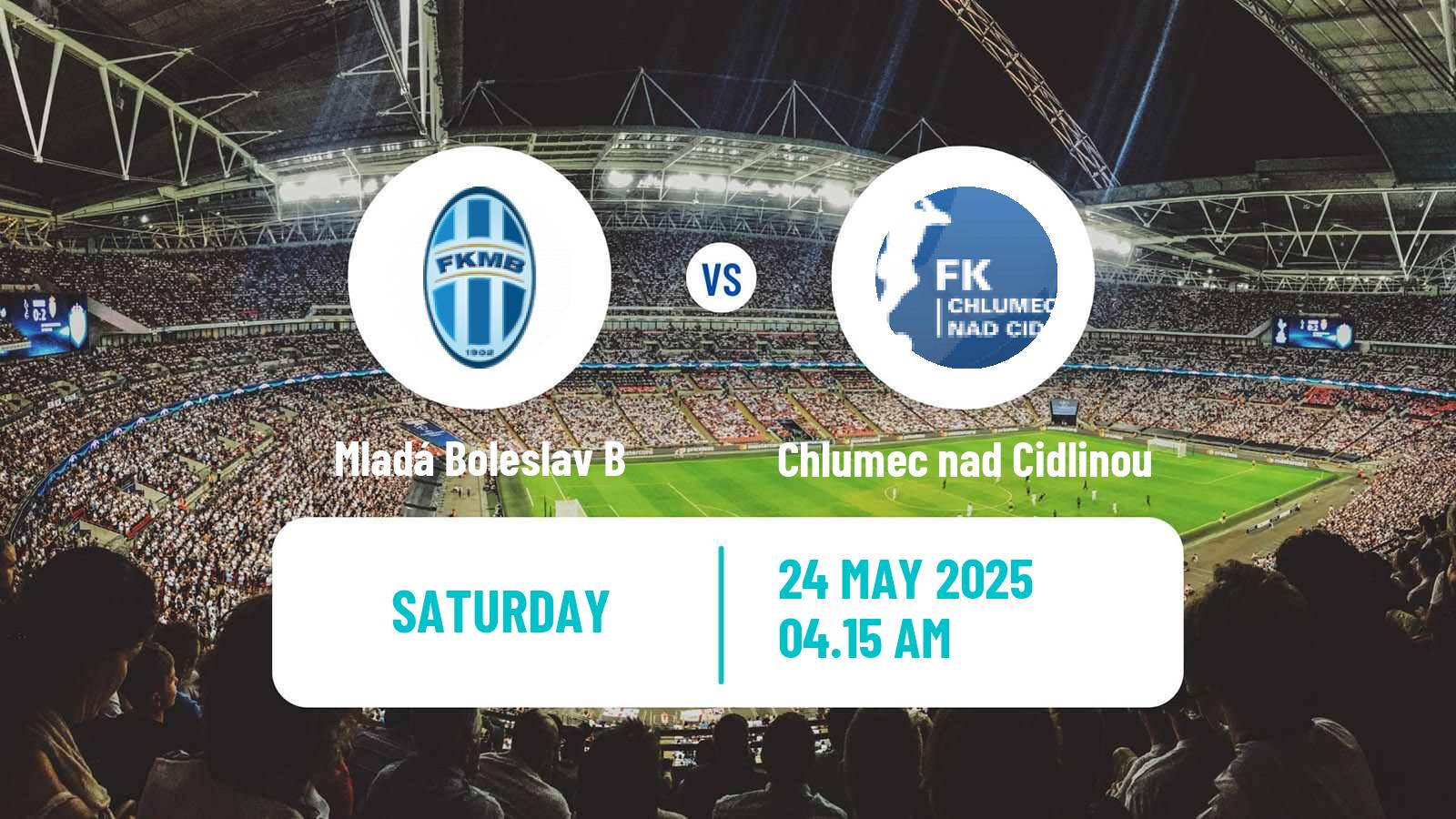 Soccer Czech CFL Group B Mladá Boleslav B - Chlumec nad Cidlinou