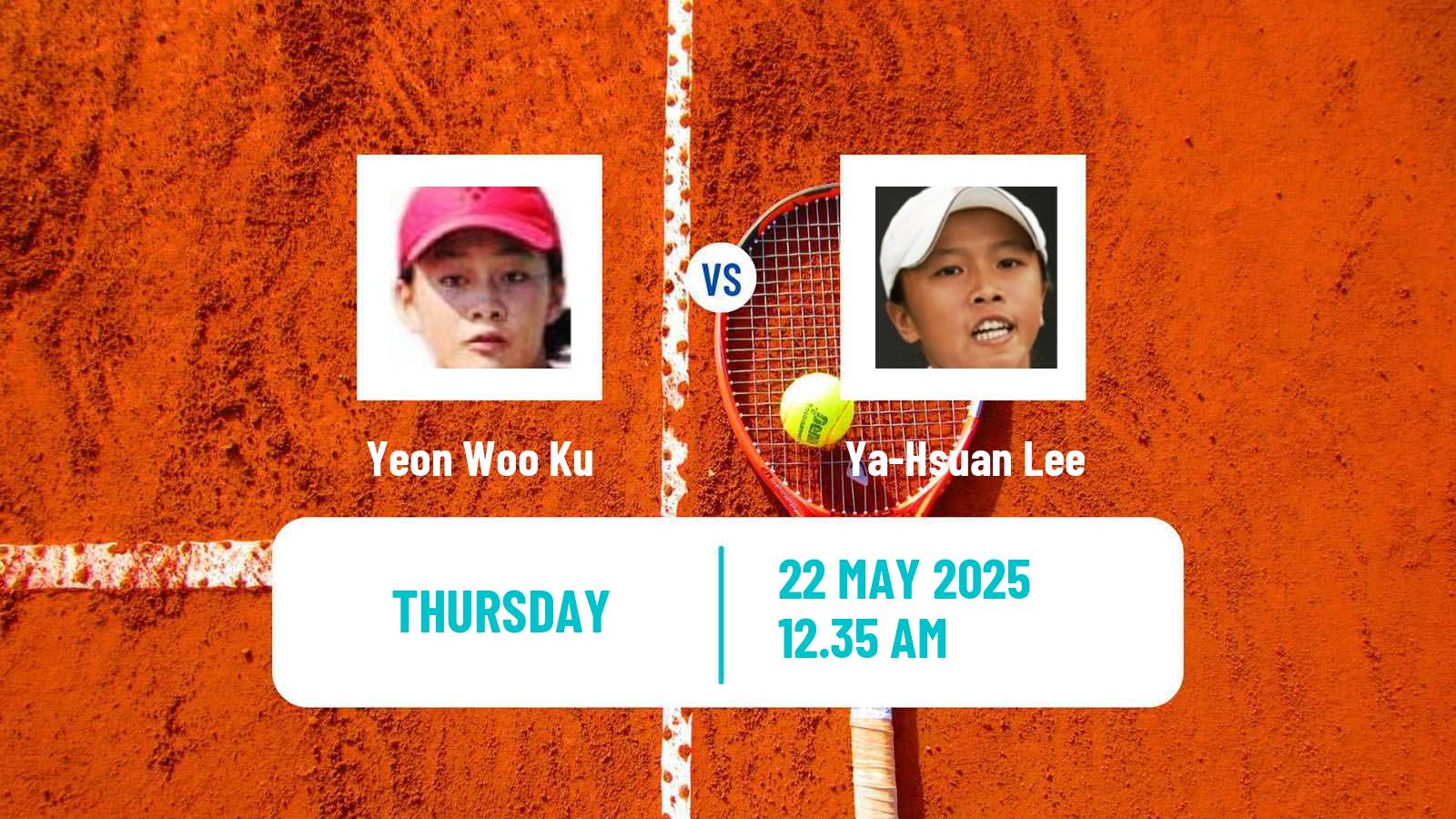 Tennis ITF W35 Andong Women Yeon Woo Ku - Ya-Hsuan Lee