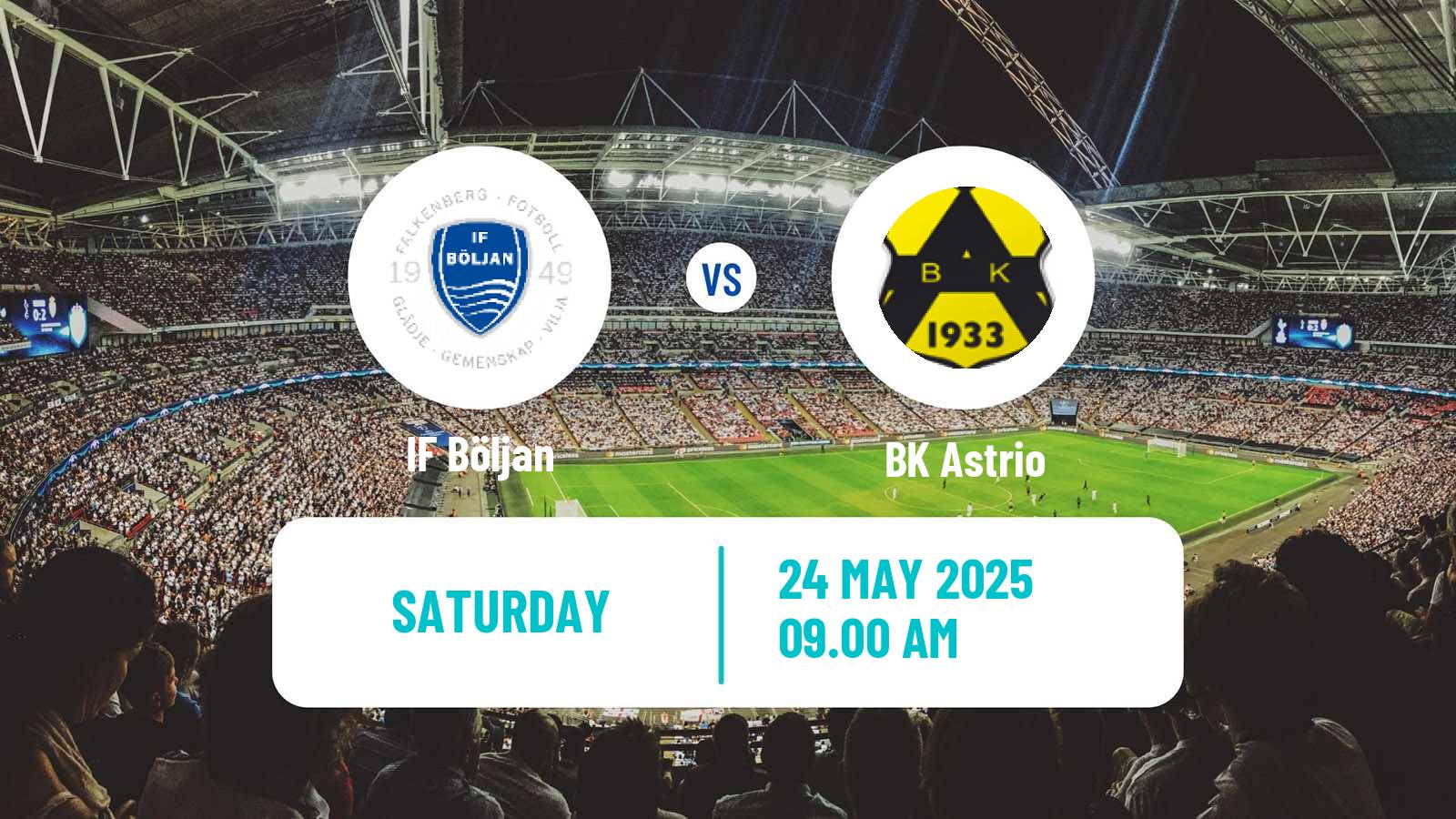 Soccer Swedish Division 2 - Västra Götaland Böljan - Astrio