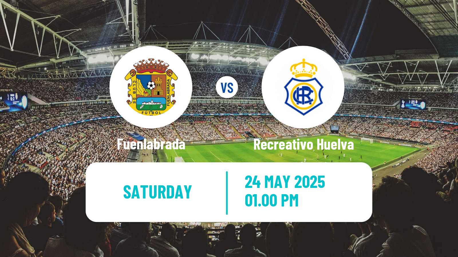 Soccer Spanish Primera RFEF Group 2 Fuenlabrada - Recreativo Huelva