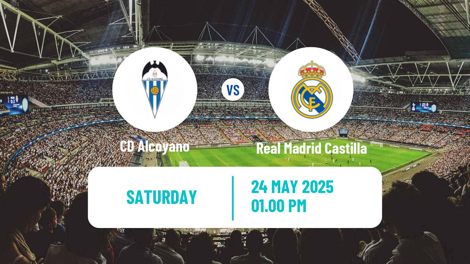 Soccer Spanish Primera RFEF Group 2 Alcoyano - Real Madrid Castilla