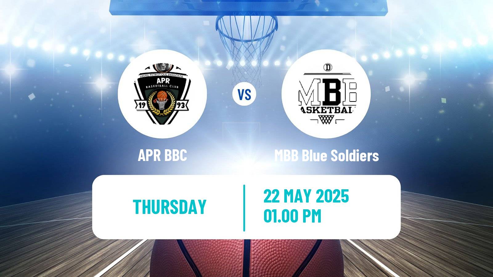 Basketball Basketball Africa League APR - MBB Blue Soldiers