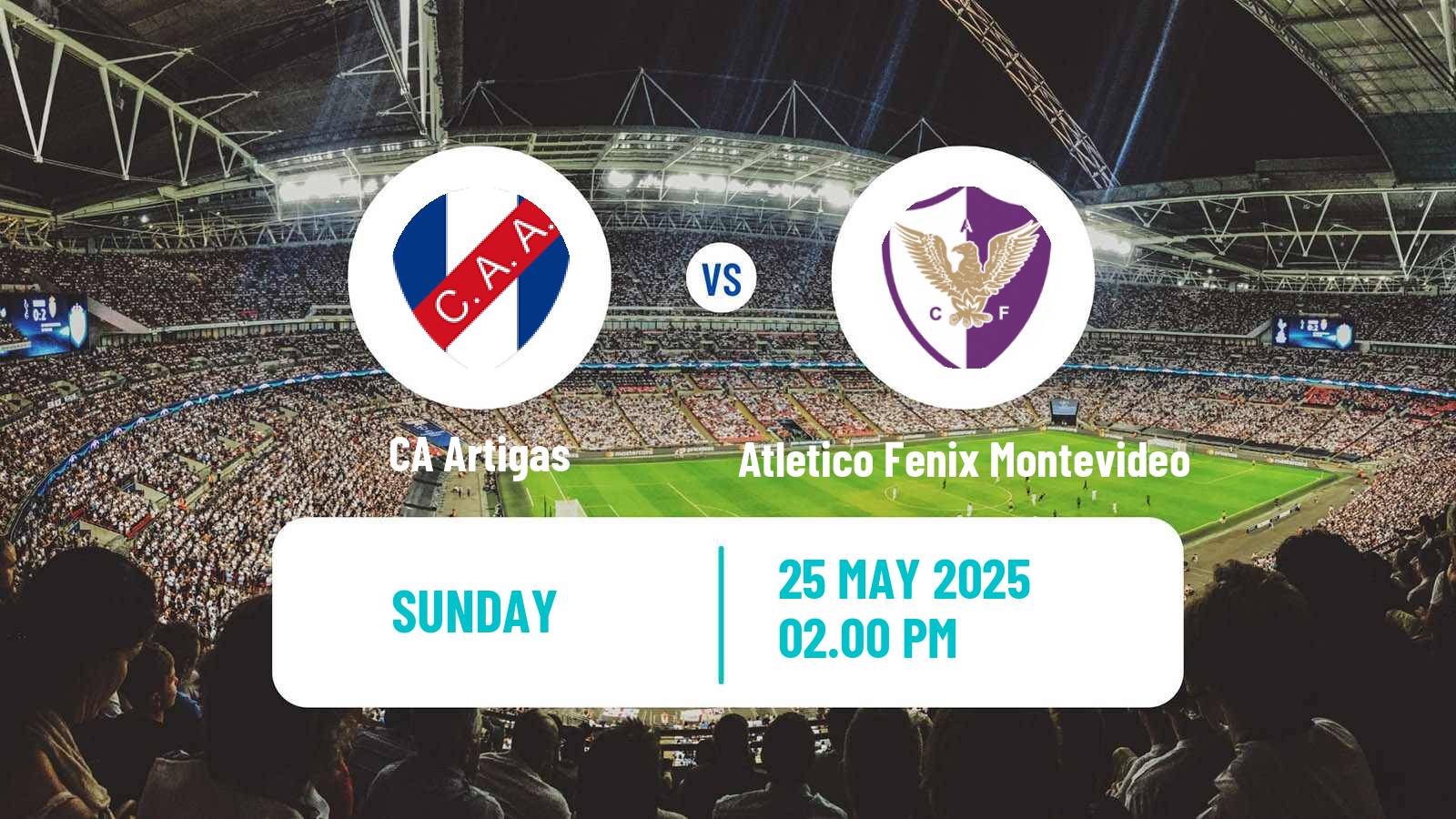 Soccer Uruguayan Segunda Division Artigas - Atletico Fenix Montevideo