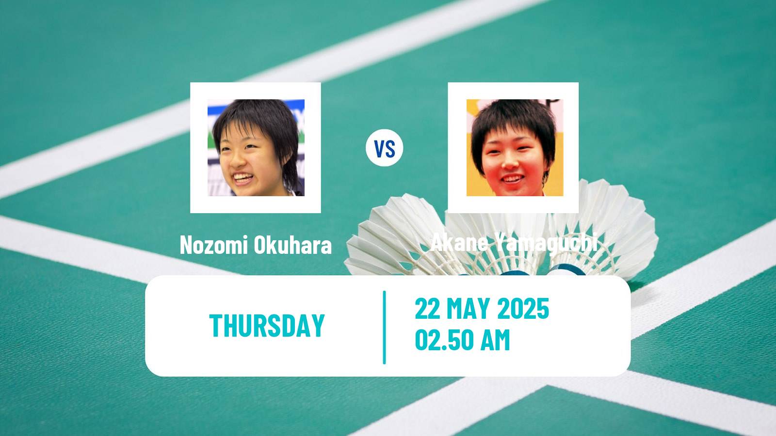 Badminton BWF World Tour Malaysia Masters Women Nozomi Okuhara - Akane Yamaguchi