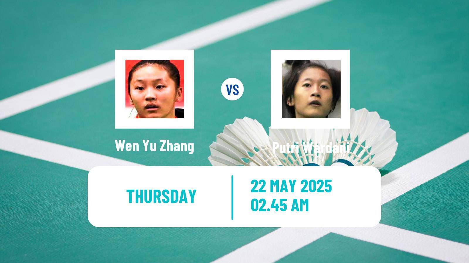 Badminton BWF World Tour Malaysia Masters Women Wen Yu Zhang - Putri Wardani