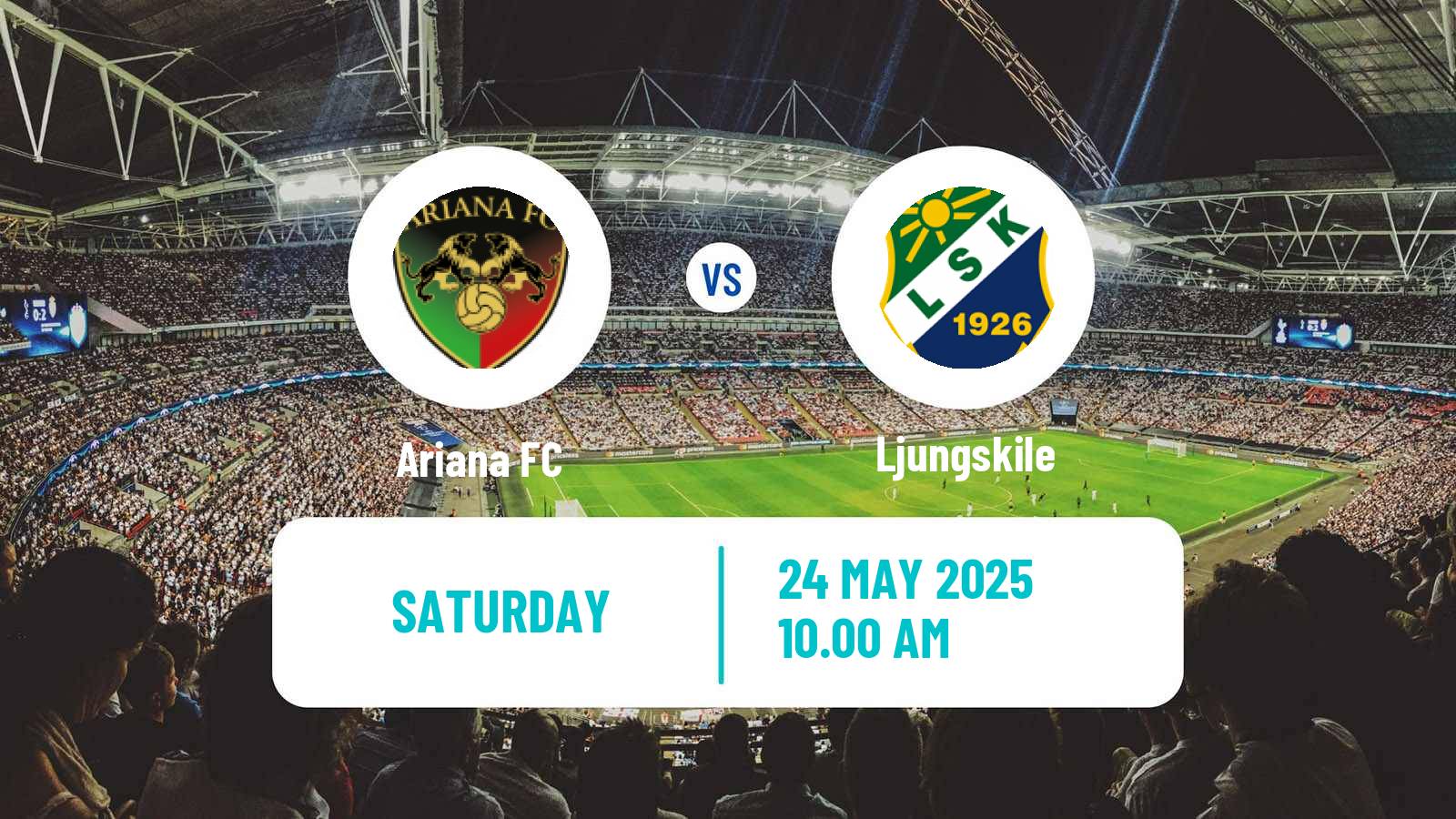 Soccer Swedish Division 1 Södra Ariana - Ljungskile