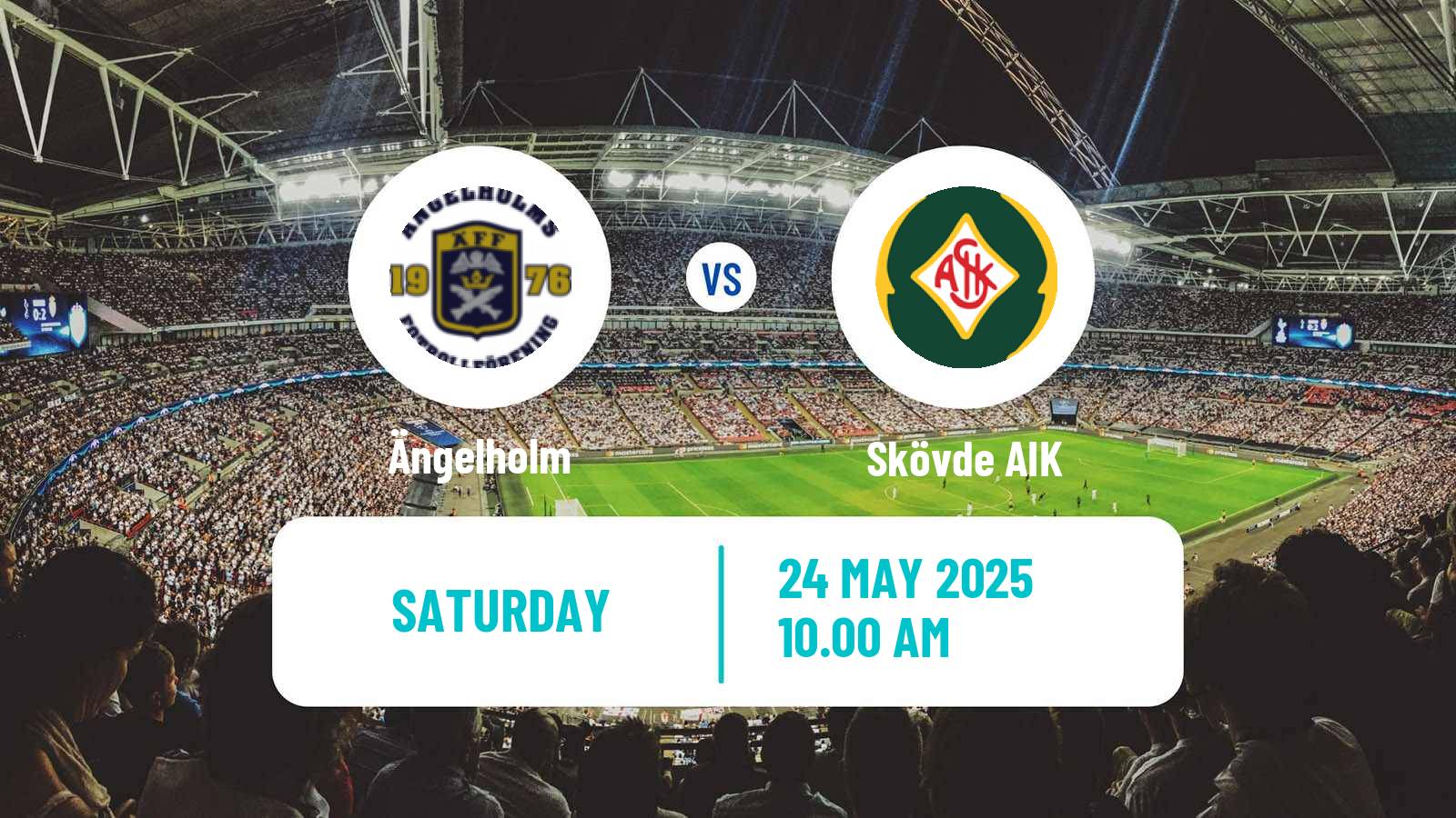 Soccer Swedish Division 1 Södra Ängelholm - Skövde AIK