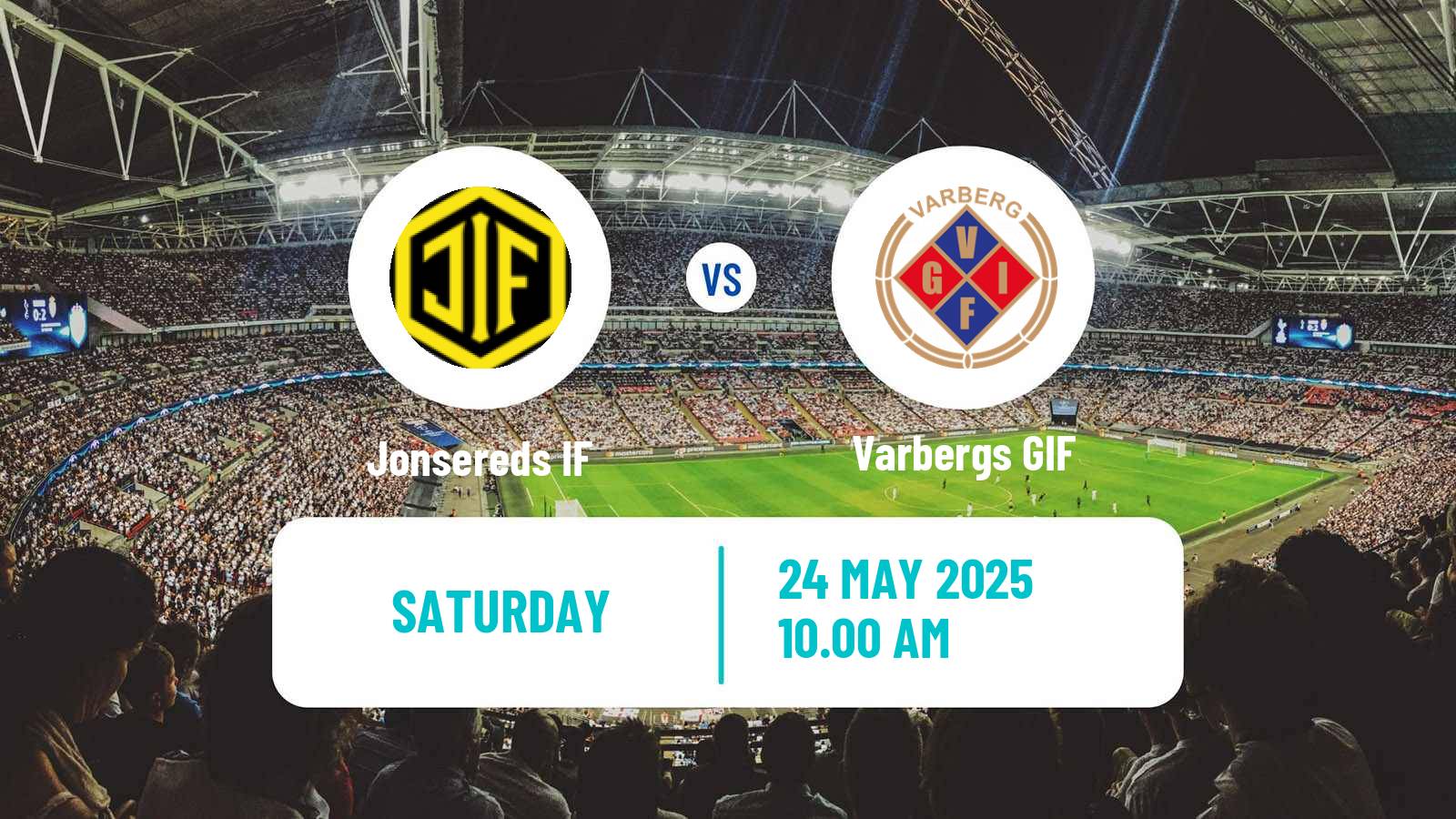 Soccer Swedish Division 2 - Västra Götaland Jonsereds - Varbergs GIF