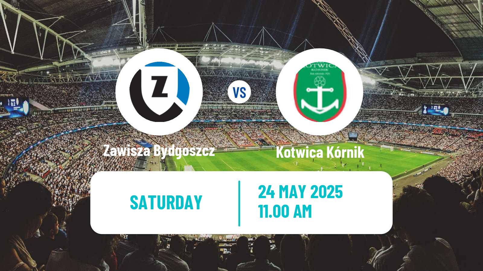 Soccer Polish Division 3 - Group II Zawisza Bydgoszcz - Kotwica Kórnik