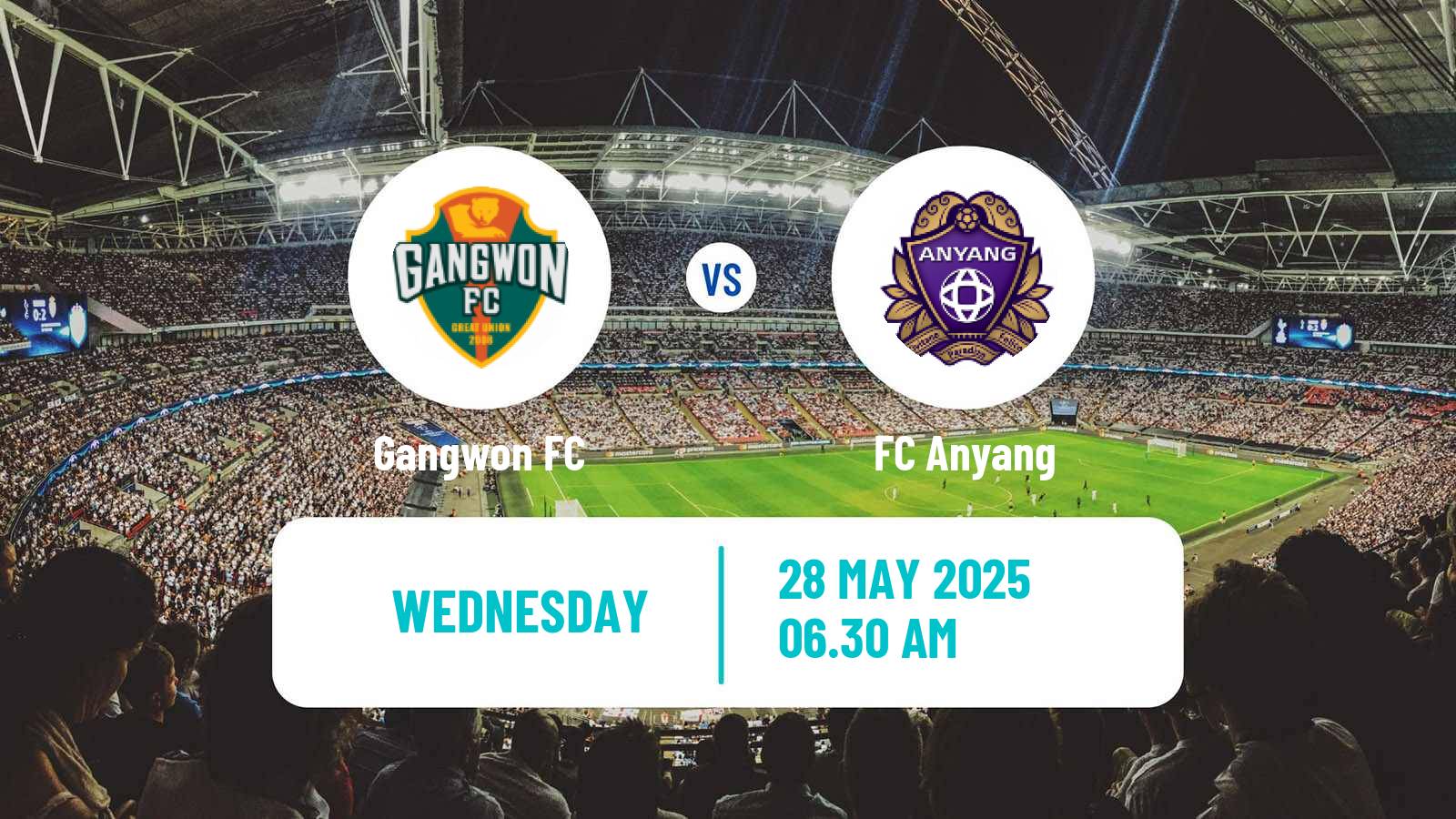 Soccer South Korean K-League 1 Gangwon - Anyang