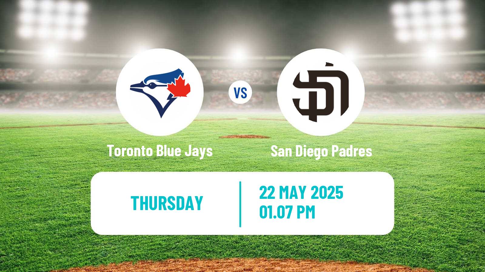 Baseball MLB Toronto Blue Jays - San Diego Padres