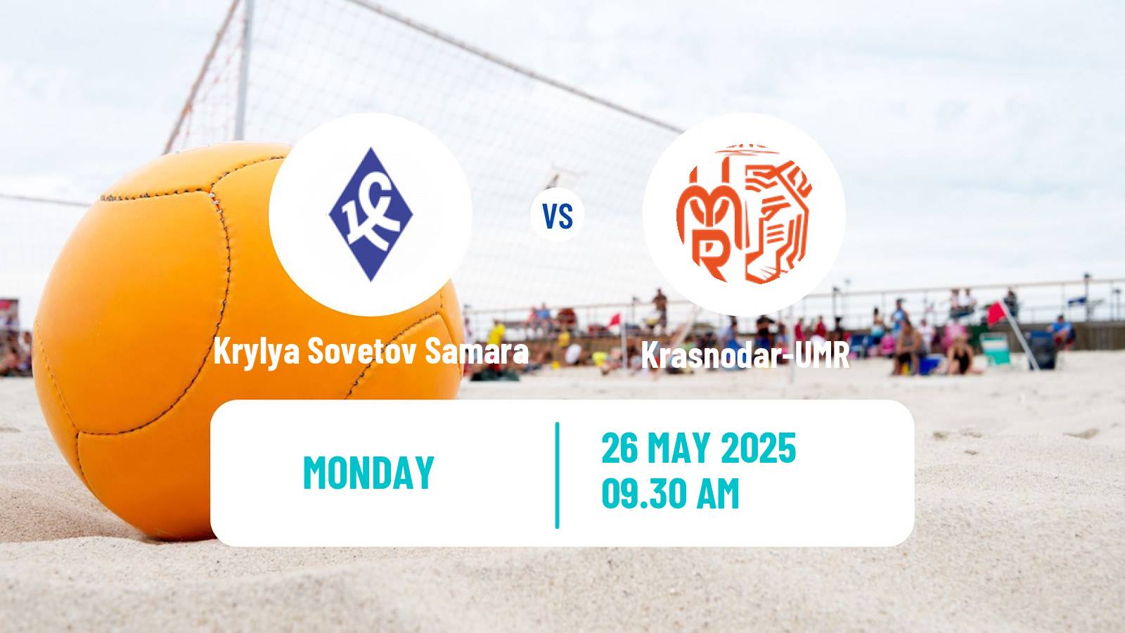 Beach soccer Superliga Krylya Sovetov Samara - Krasnodar-UMR