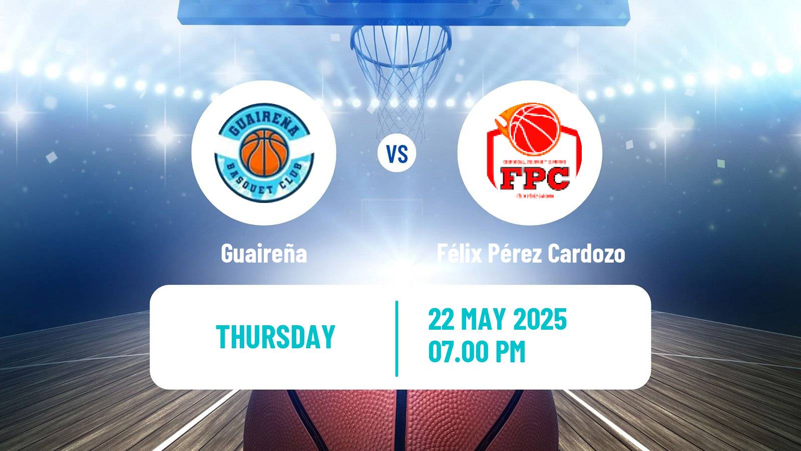 Basketball Paraguayan LNB Basketball Guaireña - Félix Pérez Cardozo