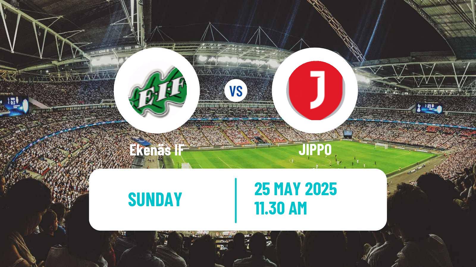 Soccer Finnish Ykkosliiga Ekenäs - JIPPO