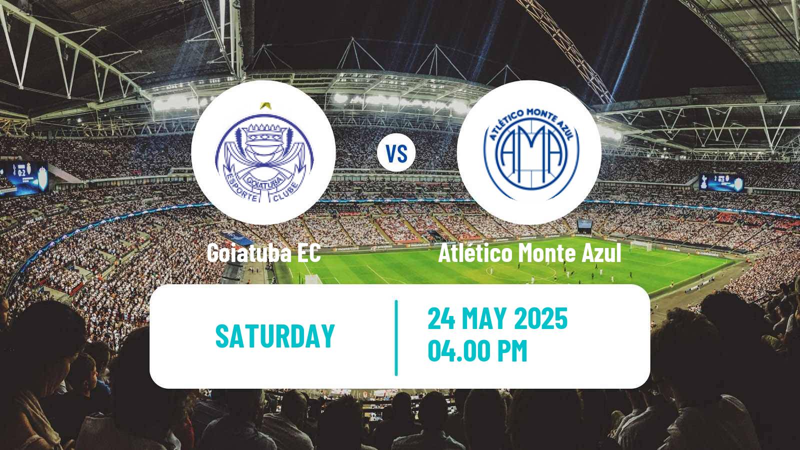 Soccer Brazilian Serie D Goiatuba - Atlético Monte Azul