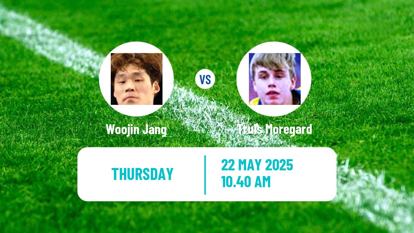 Table tennis World Championships Men Woojin Jang - Truls Moregard