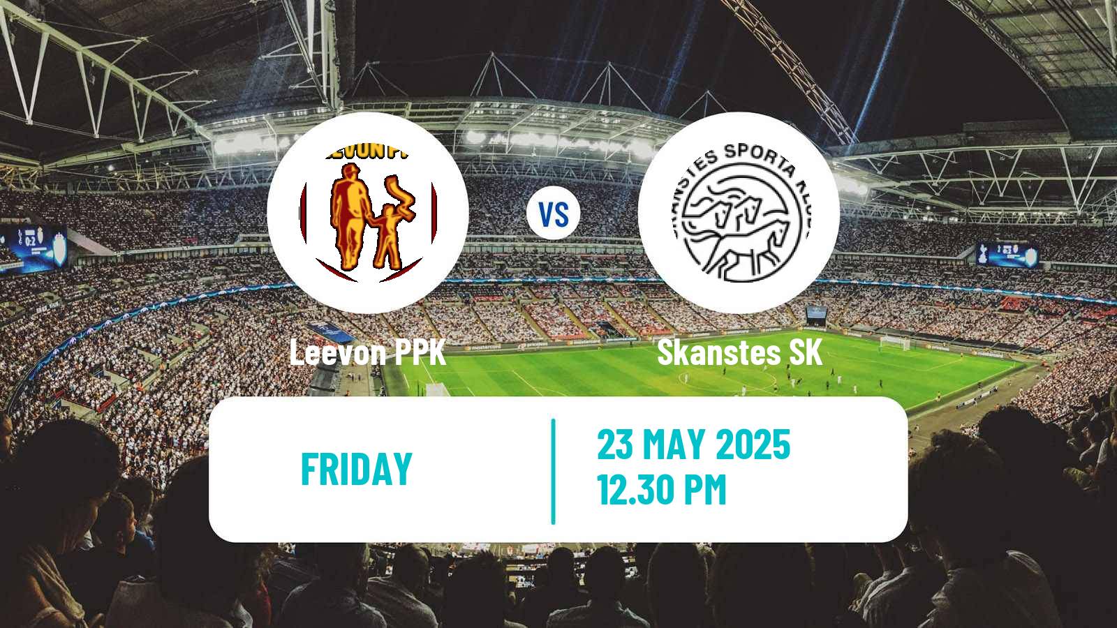 Soccer Latvian 1 Liga Leevon PPK - Skanstes