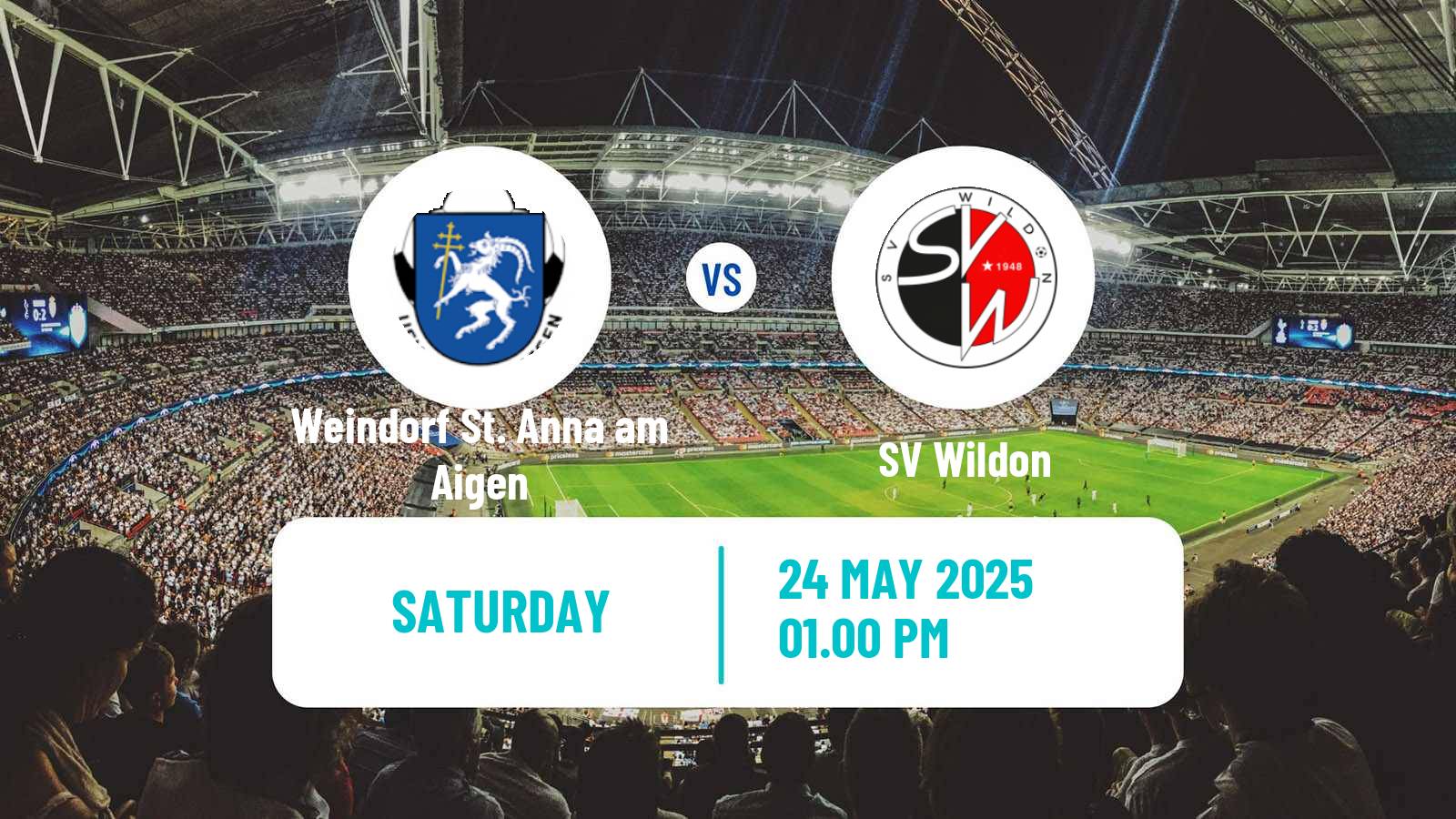 Soccer Austrian Regionalliga Central Weindorf St. Anna am Aigen - SV Wildon