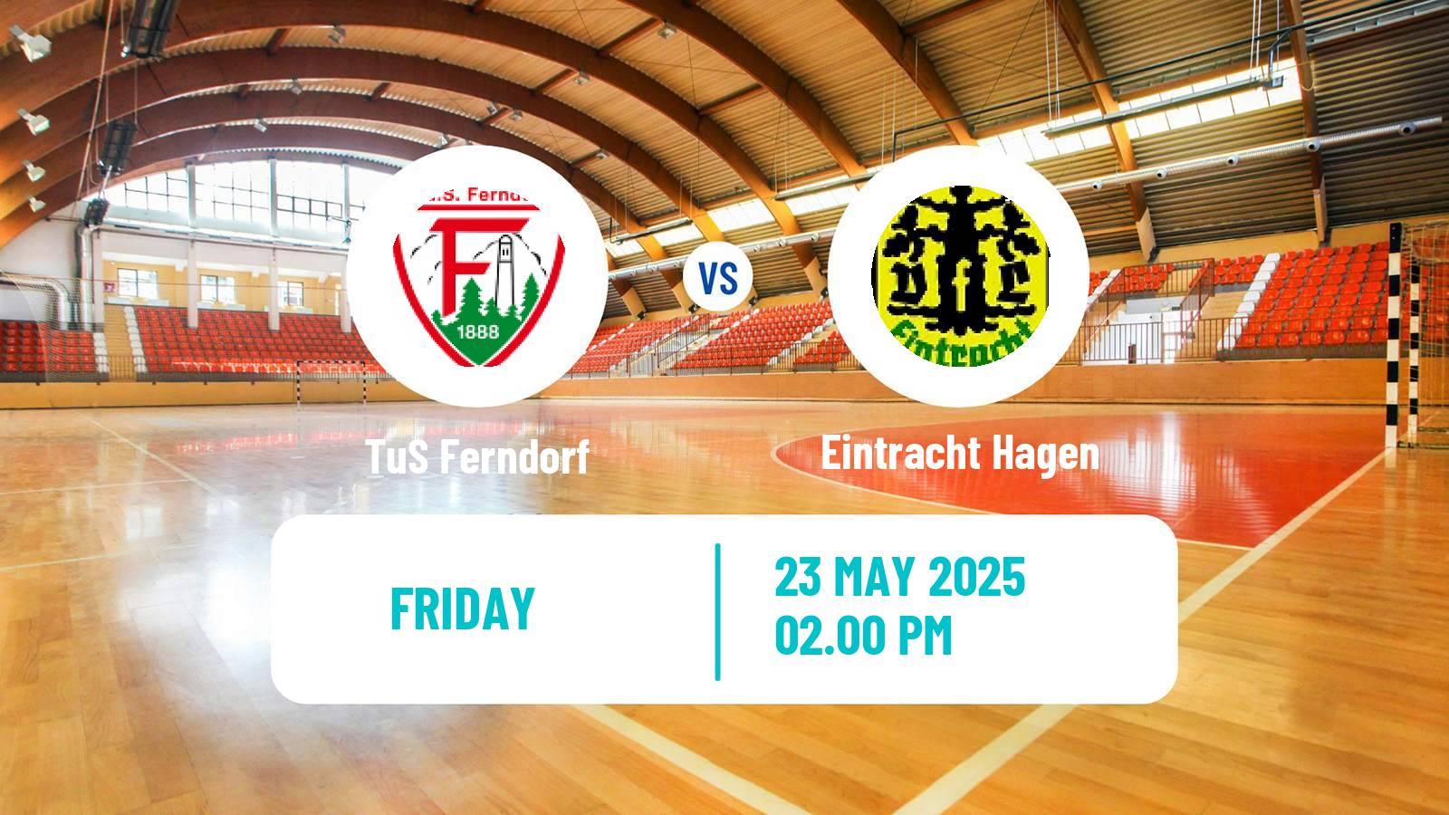 Handball German 2 Bundesliga Handball Ferndorf - Eintracht Hagen