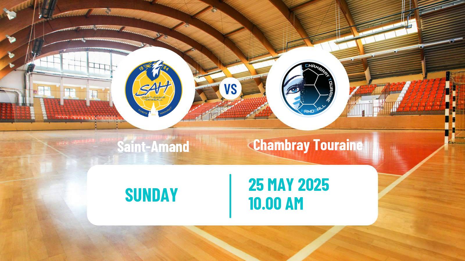 Handball French Division 1 Handball Women Saint-Amand - Chambray Touraine
