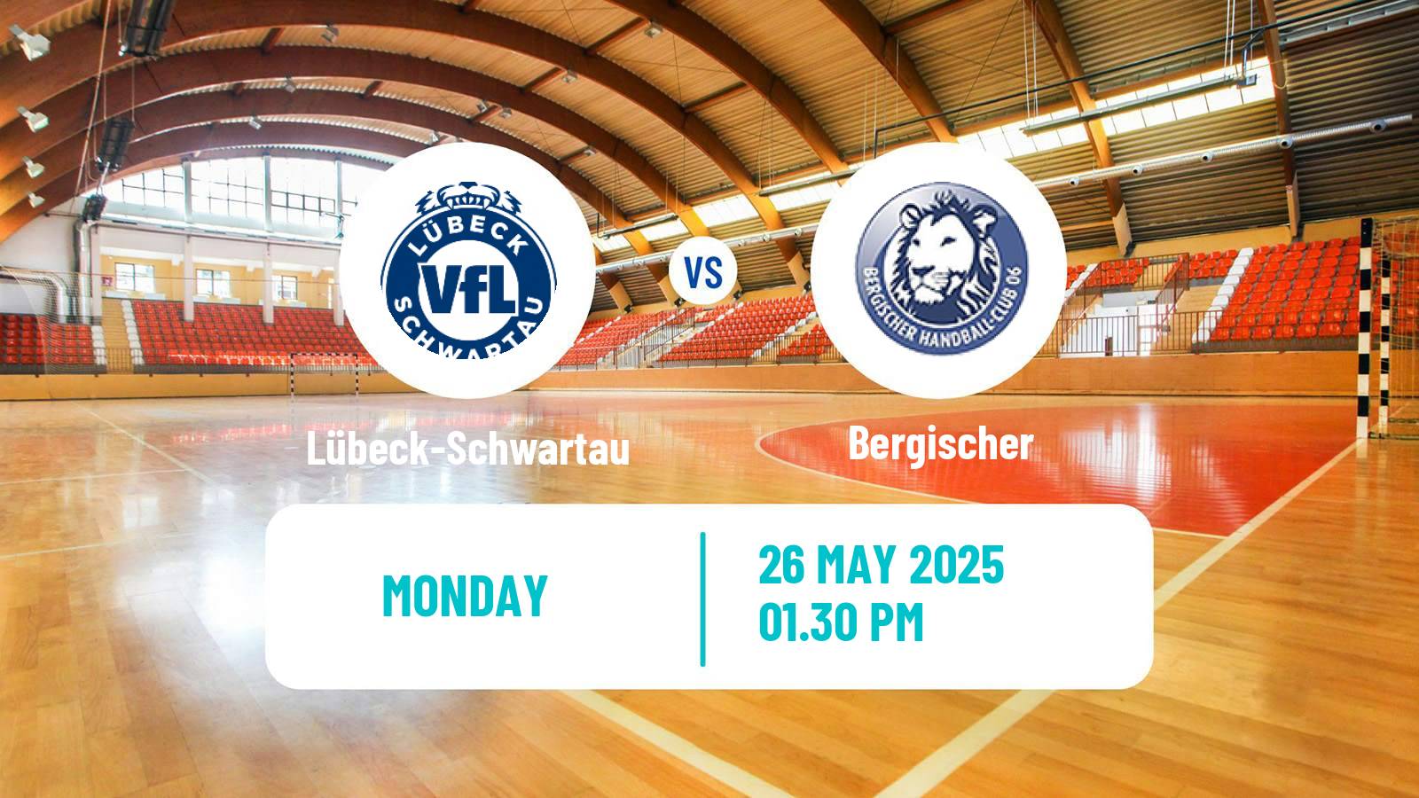 Handball German 2 Bundesliga Handball Lübeck-Schwartau - Bergischer