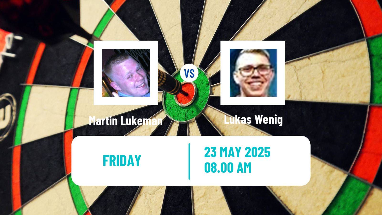 Darts European Tour 7 2025 Martin Lukeman - Lukas Wenig