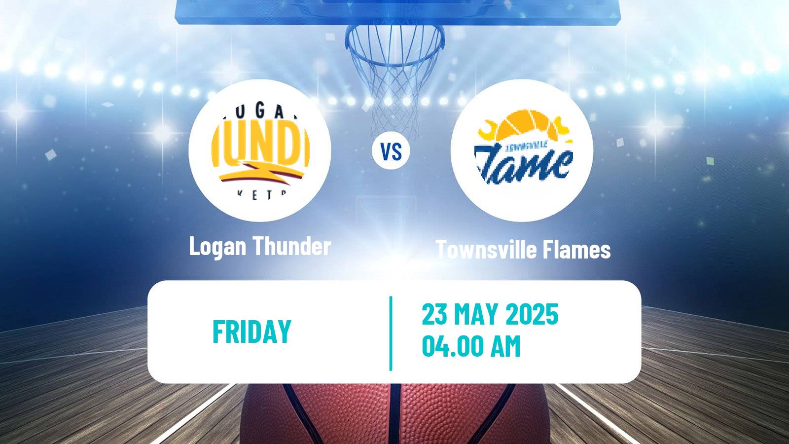 Basketball Australian NBL1 North Women Logan Thunder - Townsville Flames