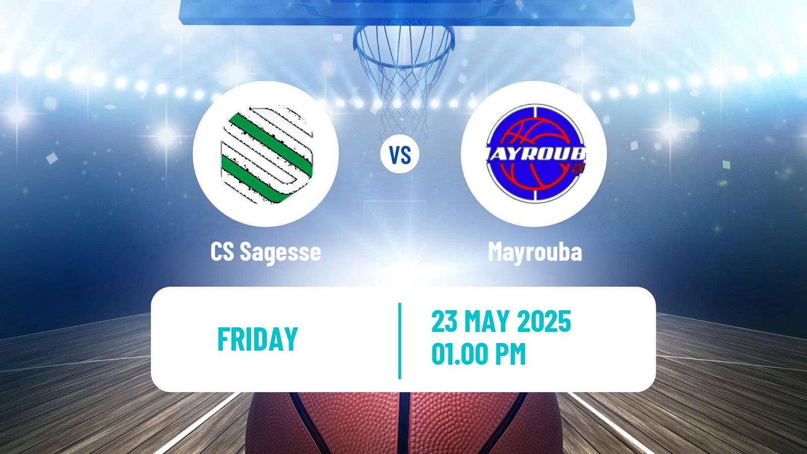Basketball Lebanese Division 1 Basketball Sagesse - Mayrouba