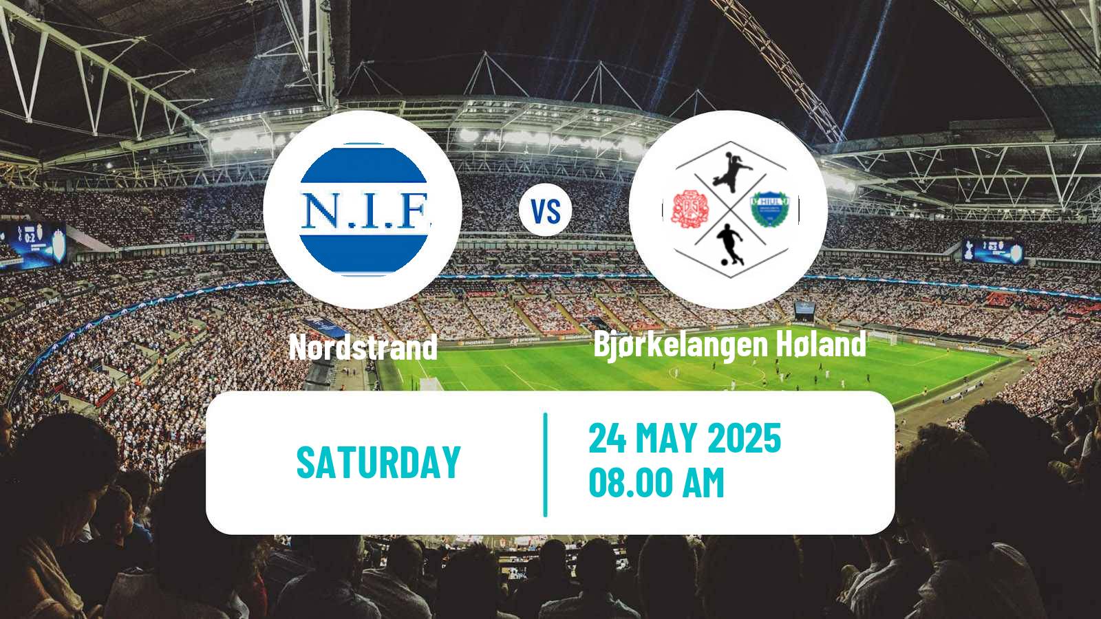 Soccer Norwegian Division 3 - Group 3 Nordstrand - Bjørkelangen Høland